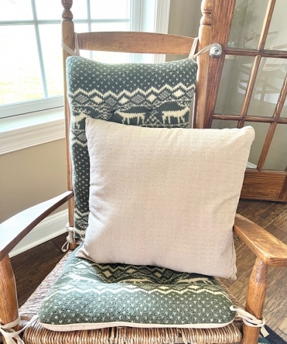 PACKSVILLE ROSE LINEN 20X20 PILLOW